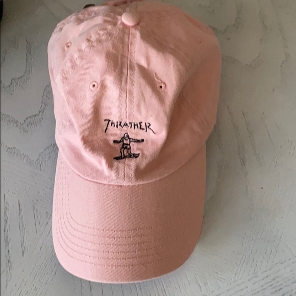 pink thrasher hat